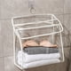 thumbnail image 3 of Bolsa de ducha colgante transparente con bolsillo para teléfono | Organizador de baño impermeable de TPU para dormitorio, gimnasio y viajes, 3 of 4