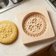 thumbnail image 4 of TEPgvh Biscuit Moulds Cookie Cutter Cookie Durable Wooden Baking For Diy Homemade Cookies Shortbread Fondant Ideal For Home And Bakeries C - One Size, 4 of 5
