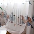 thumbnail image 2 of Unatoiry Rideaux Occultants Assombrissants Panneau de Fenêtre Draperies Chambre Porte Rideau Doublé beige Crochet Fil, 2 of 6