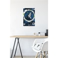 thumbnail image 4 of NBA Minnesota Timberwolves - Maximalist Logo 23 Wall Poster, 14.725" x 22.375", 4 of 4