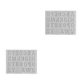thumbnail image 2 of Bearachild Mousse moldes accesorios encantadores A-Z letras en inglés molde en relieve DIY artesanía Candy Casting Die Capital/gris claro Capital/Gris Claro 2piezas, 2 of 6