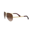 thumbnail image 1 of Anteojos Lentes de Sol Ray B Aviator RB3449 00113 59-14 Degrade dorado/marrón, 1 of 5