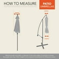 thumbnail image 4 of Modern Leisure® Chalet Patio & Market Umbrella Cover, 2-Pack, 21"L x 8"W x 73"H, Beige, 4 of 10