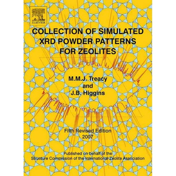 Collection Of Simulated Xrd Powder Patterns For Zeolites Fifth 5th Revised Edition Edition 5 Paperback Walmart Com