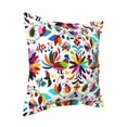 thumbnail image 2 of Bingfone Decorative Pillow Covers 18"X18" Mexican Bright Style Couch Pillow Cases Modern Farmhouse Covers For Couch Sofa Bed, 2 of 9