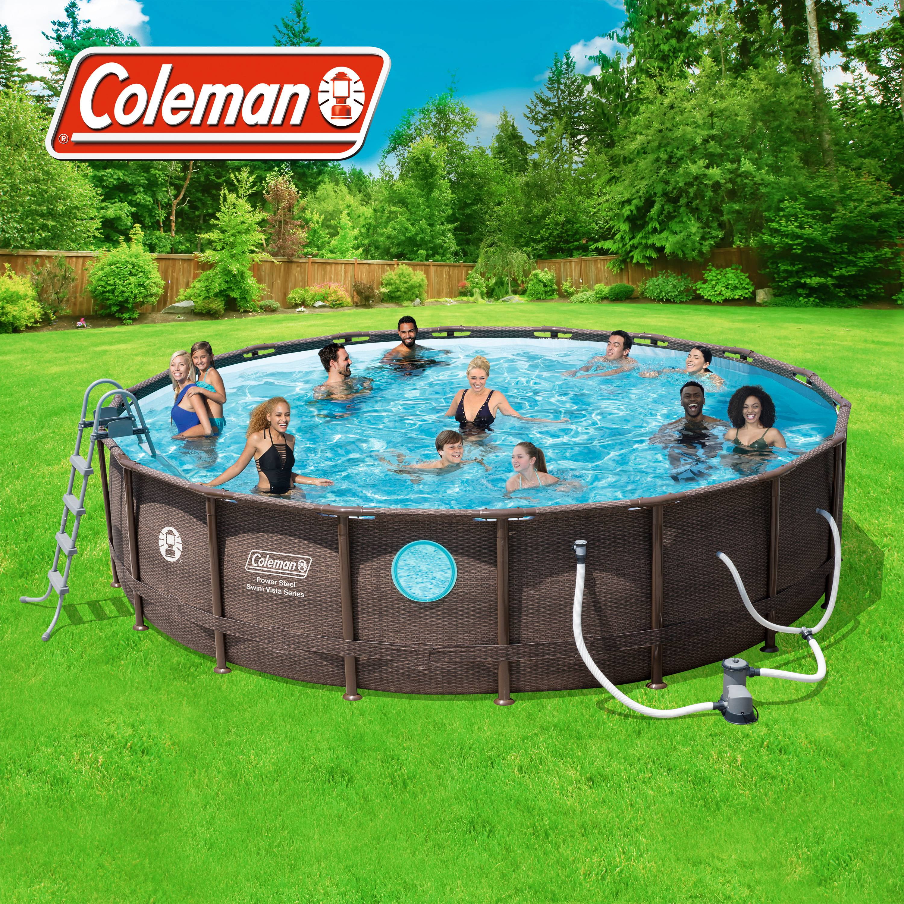 how to drain a coleman above ground pool