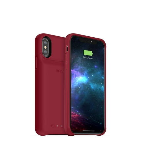 mophie 401002830 Juice Pack Access 2,000mAh Battery Case for iPhone Xs and iPhone X Dark Red