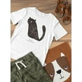 thumbnail image 3 of Happy Halloween Spookitty T-Shirt Toddler -Image by Shutterstock,  5 Toddler, 3 of 4