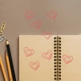 20pcs Metal Love Heart Shaped Paper Clips Note Photo Sign Clips