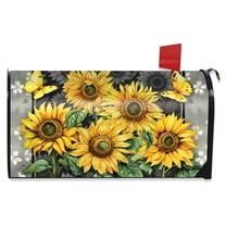 Briarwood Lane Elegant Sunflowers Mailbox Cover
