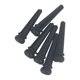 thumbnail image 3 of 30X de Puente de Guitarra de ébano, Pin de Extremo de ébano, Pin de Extremo, Punto Abanlone para Reemplazo de Piezas de Guitarra Acústica (Negro), 3 of 5