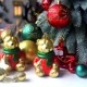 thumbnail image 4 of Nuevo juego de 72 bolas navideñas de papel pintado con forma especial, decoración navideña, colgante de bola galvanizada para fiestas, 4 of 5