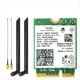 thumbnail image 1 of Tarjeta WiFi 1650i AX201NGW+Antena 2x8DB 3000Mbps WIFI6 2.4G/5G Cnvio2 Bluetooth 5.1 Adaptador WiFi para Win10/Win11, 1 of 5