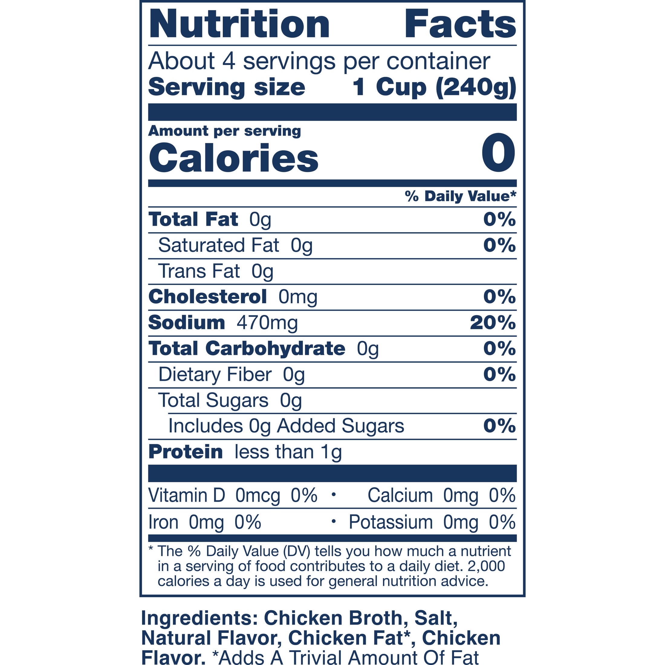 Progresso Chicken Broth, Reduced Sodium, Gluten Free, 32 oz