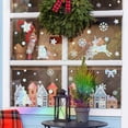thumbnail image 3 of Qocolhg Christmas Tree Stickers, Star Snowflake Window Stickers for Birds, Window Strike Prevention Stickers Rainbow Reflective Window Clings for Bird Protection, Window Decals For Glass Windows, 3 of 6