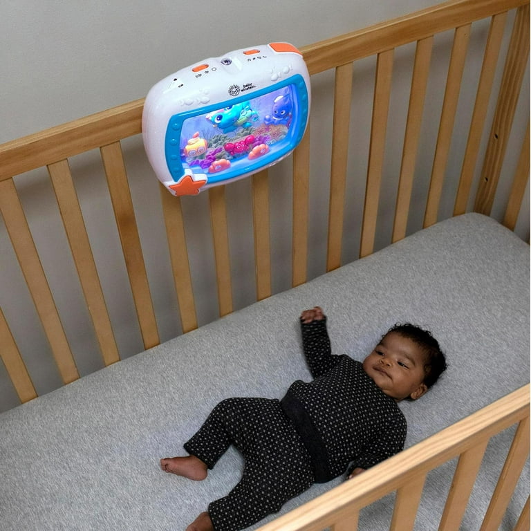 Baby Einstein Sea Dreams Soother Musical Crib Toy and Sound Machine Newborns Plus
