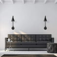 thumbnail image 7 of Haitral Swing Arm Sconces 2 pack - Dimmable Lamp with Mounted Light Fixtures in Black, 7 of 7