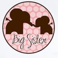 thumbnail image 2 of CafePress - Elephant Big Sister Infant Bodysuit - Baby Light Bodysuit, Size Newborn - 24 Months, 2 of 4