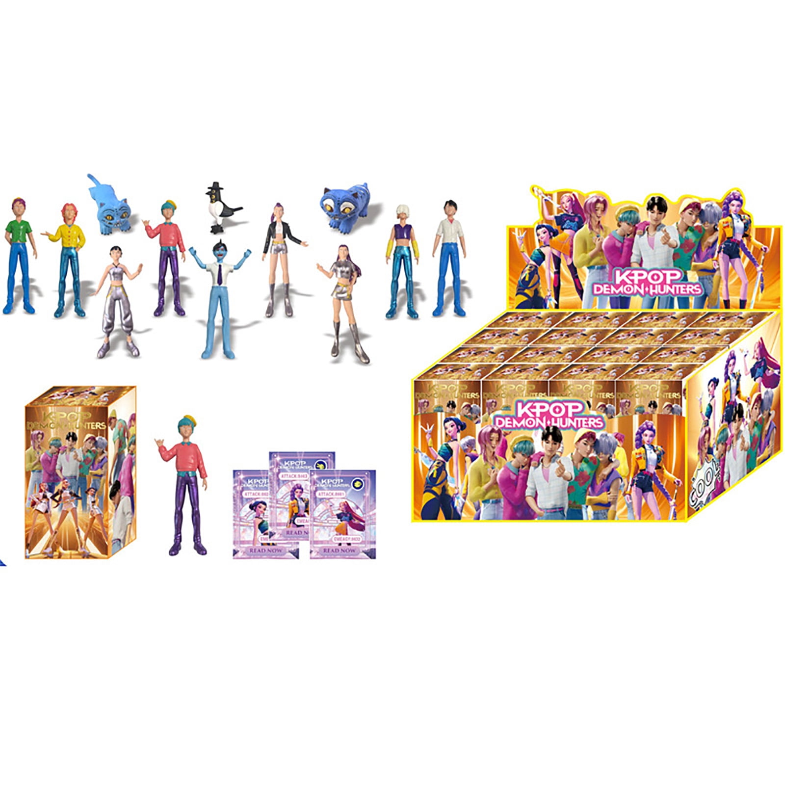 Kpop Demon Hunters Action Figures Mystery Blind Bag, Kpop Demon