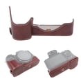 thumbnail image 4 of Housse de Protection en Cuir de Haute Qualité pour Sony A9/A7RIIi A7III (Café), 4 of 6
