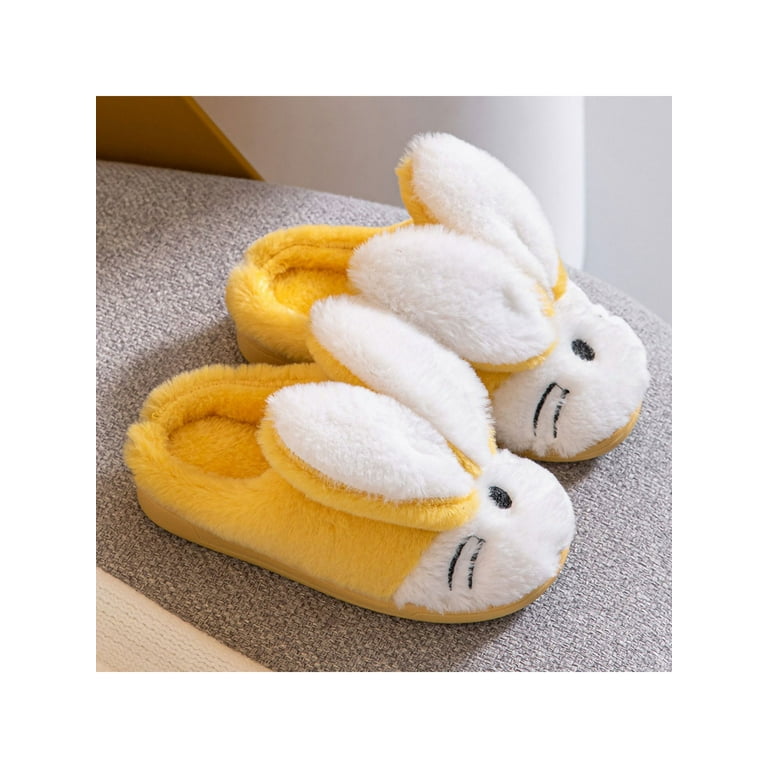 Bunny slippers deals for kids