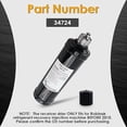 thumbnail image 2 of 34724 A/C Recycling Filter-Drier Spin-On Filter - A/C recovery machine filter Suitable for Robinair Refrigerant Recovery Injection Machine #Replace 34724 Receiver Drier 17700-2K 34134A, 2 of 8