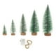 thumbnail image 3 of Árbol de Navidad artificial en miniatura con base estable y luces navideñas. 5 uds., 3 of 9