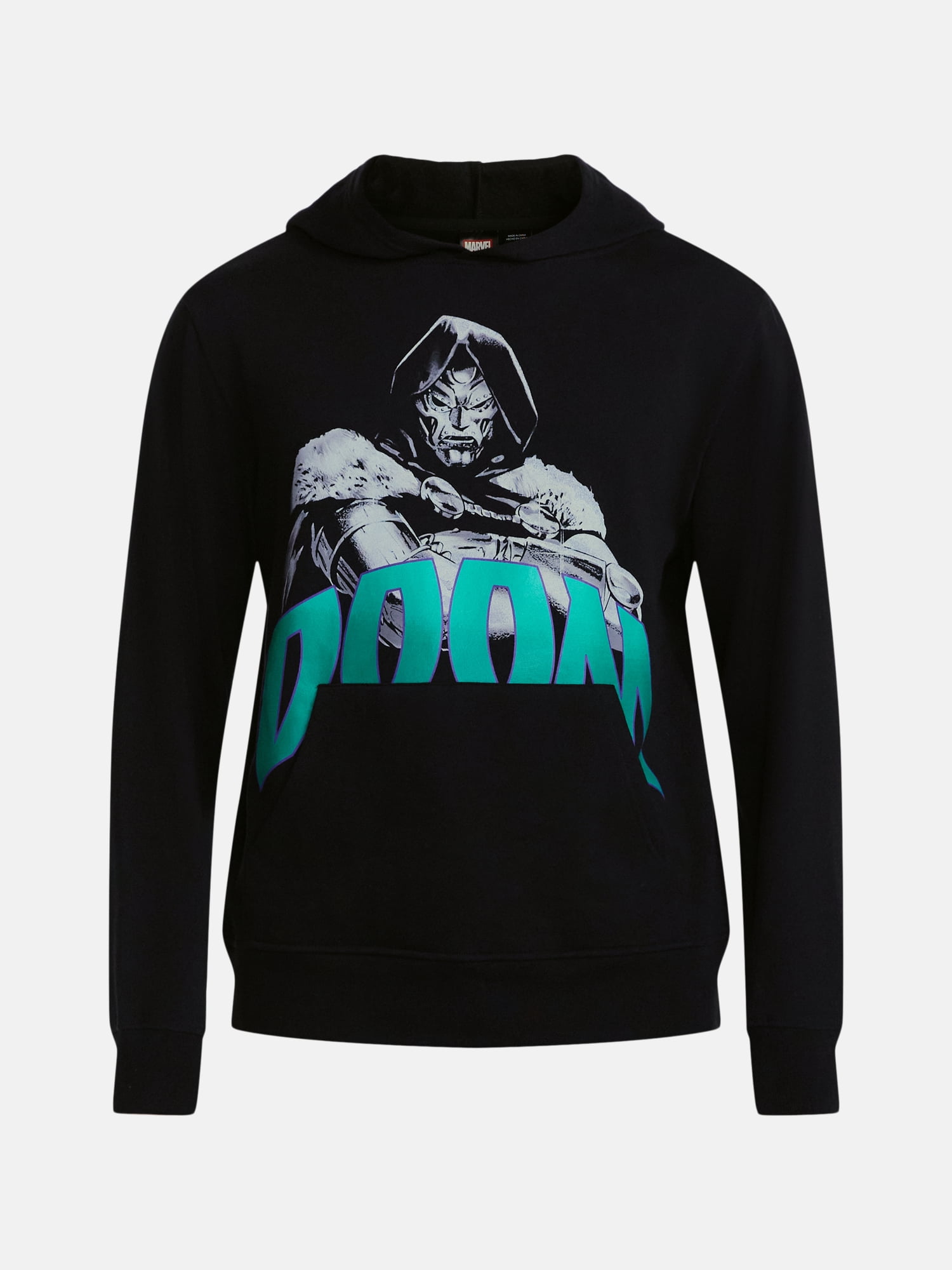 Marvel Doctor Doom Men's and Big Men's Hoodie Sweatshirt, Sizes XS-5XL