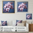 thumbnail image 4 of Designart "Provence'S Lavender Tapestry IV" Orchids Floater Framed Wall Decor, 4 of 5