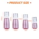 thumbnail image 2 of 4 botellas de spray de viaje de 30 ml, 60 ml, 80 ml y 100 ml, rellenables, para esencias, perfumes, lacas para el cabello, cuidado de la piel y maquillaje., 2 of 5