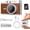 Brown, variant on HOTU Mini Digital Camera, Y2K Pocket-Size , 2MP 1080P Small Camera with 32GB Card, Video Recorder with Long Life for Travel, Party and Vlog (Black)