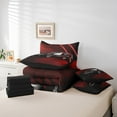 thumbnail image 5 of YST Race Car Bedding Set King, Speed Sports Car 7 Pieces Bed In A Bag, Red Black, 5 of 5