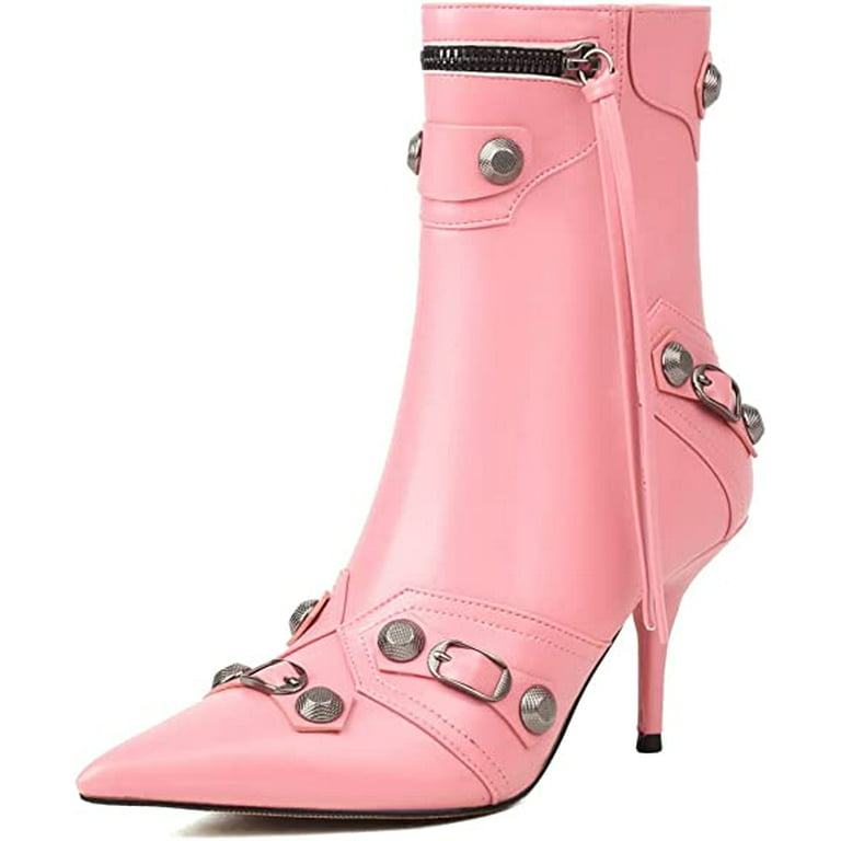 Summer Knee-high Mesh Boots Woman Sexy Platform Booties Pink Fashion Heel  Shoes - Women's Boots - AliExpress