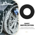 thumbnail image 2 of HEALEEP 1Ensemble Joint Absorbant les Chocs pour Porte de Voiture Rond Moderne Anti-Vibration Rond 8X0.3In, 2 of 8