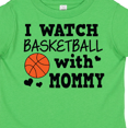 thumbnail image 4 of Inktastic I Watch Basketball with Mommy Boys Toddler T-Shirt, 4 of 5