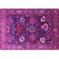 thumbnail image 1 of Ahgly Company Indoor Rectangle Oriental Pink Industrial Area Rugs, 2' x 4', 1 of 4