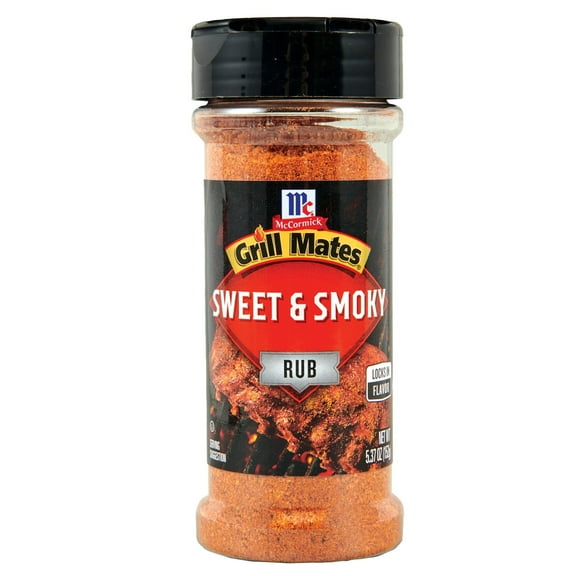 2 Pack - McCormick Grill Mates Sweet & Smoky Rub - 5.37 oz Packaging may vary