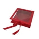 thumbnail image 2 of Caja de regalo con forma de corazón y flores para Valentín, con tapa transparente, rellenable y creativa, ideal para dulces, bodas, cumpleaños Rojo, 2 of 6