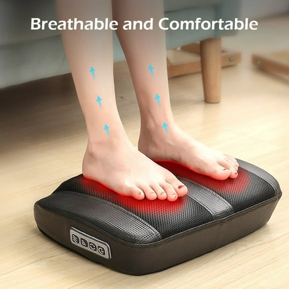 Electric Foot Massager - Foot Massager with Heat - Foot Massager Machine with Heat Electric 3 Level Deep Keading Foot Massager Machine Relieve Foot Pain for Home Office Use
