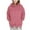 Hot Pink1, variant on Chbgutlmr Hoodies for Women Fall Long Sleeve Basic Sweatshirt Solid Color Loose Athletic Pullover with Pockets