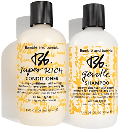 Bumble and Bumble Gentle Shampoo and Super Rich Conditioner Set 8.5oz Each