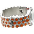 thumbnail image 2 of Blekon Collections Women's 33mm Case Hexagon Patterned Metal Bangle Watch, 2 of 5