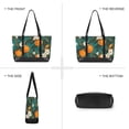 thumbnail image 6 of FORMRS Canvas Laptop Tote Bag for Women with 15.6" Computer Compartments Shoulder Handbag, Orange Leaves, 6 of 7