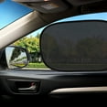 thumbnail image 5 of QiShi Side Automotive Window Sunshades, Glare and UV Rays Protection Car Sun Shade for Baby, 4 pack 20"x12" Cling Sunshades for Car Side Windows-Sun, 5 of 8