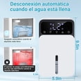 thumbnail image 4 of Deshumidificador de humedad de 1200 ml ，Deshumidificador portátil cronometrado con pantalla led, adecuado para dormitorios, armarios, sótanos, baños, 4 of 6