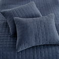 thumbnail image 5 of Levtex Home - Mills Waffle - King/Cal King Quilt Set - Navy Cotton Waffle - Quilt Size (106 x 92in.), Sham Size (36 x 20in.), 5 of 9