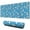 Blue Cartoon Unicorn-1, variant on Long Mouse Pads for Desk,Blue Cartoon Unicorn Head Star Cloud Desk Mats on Top Of Desks, Desk Mouse Pad Extra Large with 3mm Non-Slip Base and Stitched Edge for Gaming,Work,Home 31.5"x11.8"
