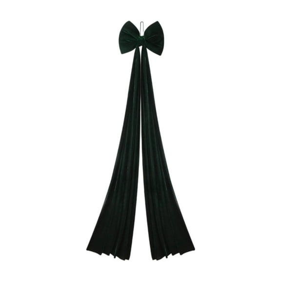 Kuntesetty Large Christmas Bow Decorative Indoor Bowknot Festival Christmas Decorations Green