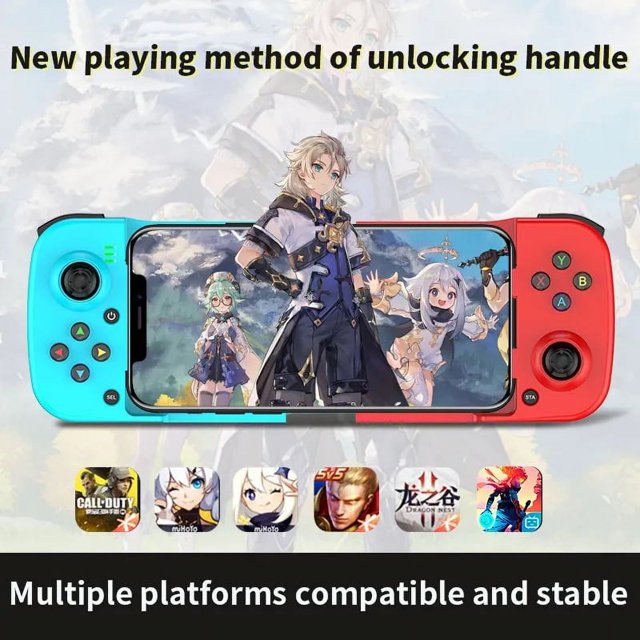 Controlador de juego inalámbrico para - ios, android, pc, mango de juegg Bluetooth para iPhone 13 Center 12 | x, iPad mini | air, versión profesional, macbook, tableta, Samsung galaxy, steam,