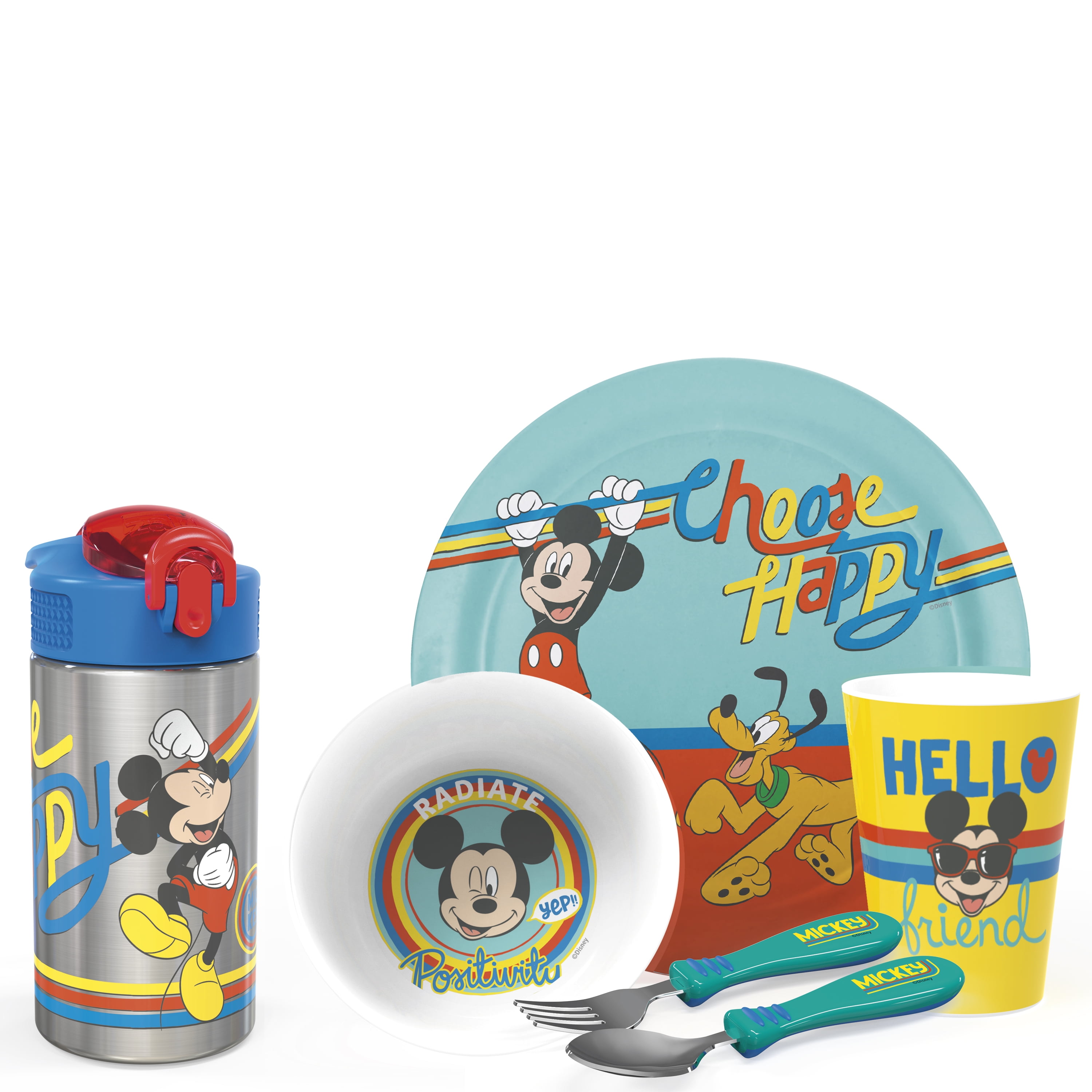 Toy Story Mealtime Dinnerware Set Includes Plate Bowl and Cup by Disney-New! 
